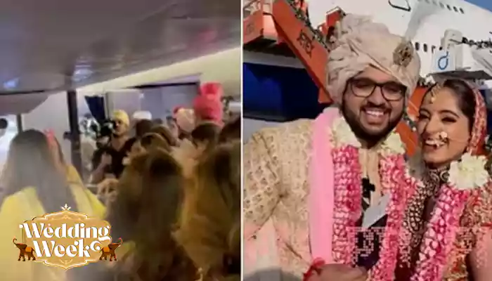 A Wedding in the Clouds: A Businessman Hosts Daughter's Wedding on a Private Jet